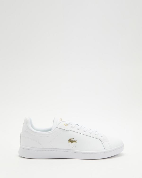 Lacoste - Carnaby Pro Sneakers   Women's - Lifestyle Sneakers (White) Carnaby Pro Sneakers - Women's