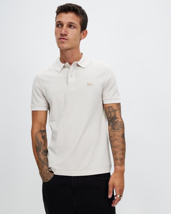 Lacoste - Summer Pack Regular Fit Polo - Shirts & Polos (Eco Beige) Summer Pack Regular Fit Polo