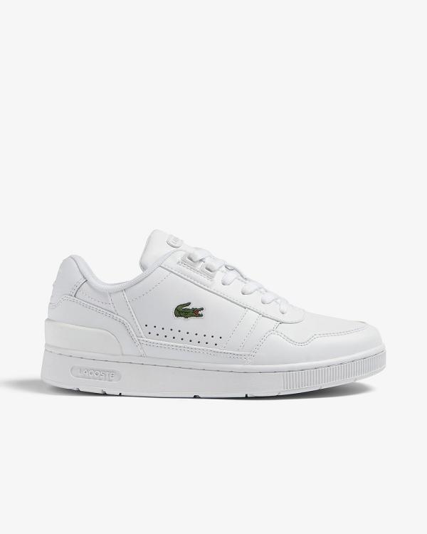 Lacoste - T Clip Sneakers - Sneakers (WHITE) T-Clip Sneakers