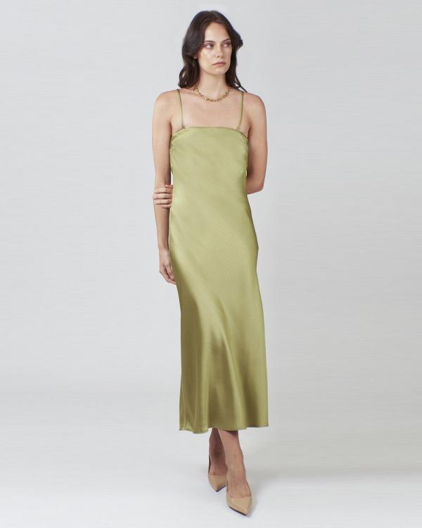 Lakeyo - Payton Slip Dress   Green - Bridesmaid Dresses (Green) Payton Slip Dress - Green