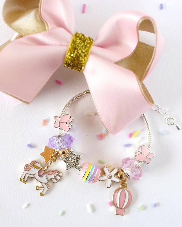 Lauren Hinkley - Unicorn Carousel Bracelet Boxed - Jewellery (Multi) Unicorn Carousel Bracelet Boxed