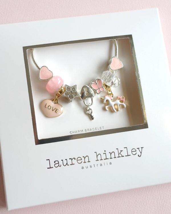 Lauren Hinkley - Unicorn Charm Bracelet Boxed - Jewellery (Multi) Unicorn Charm Bracelet Boxed