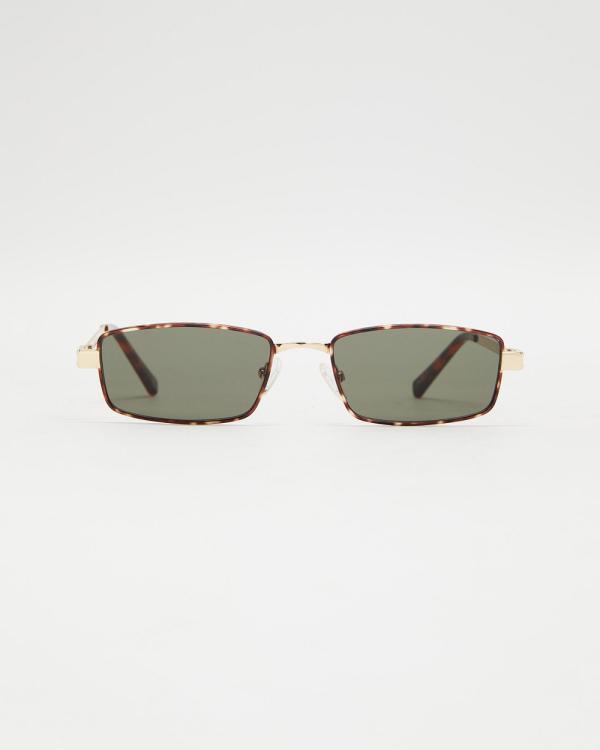Le Specs - Bizarro - Sunglasses (Bright Gold & Tort) Bizarro