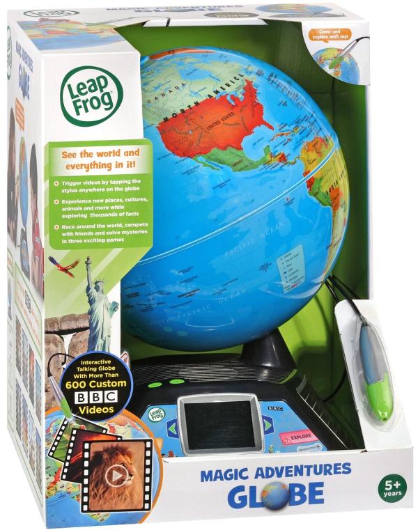 Leap Frog - Leap Frog Magic Adventures Globe - Developmental Toys (Multi) Leap Frog Magic Adventures Globe