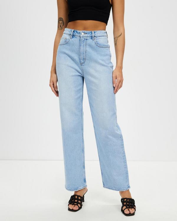 Lee - High Baggy Jeans - High-Waisted (Blue Rapture) High Baggy Jeans