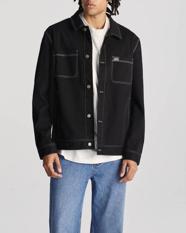 Lee - Lee Worker Jacket - Coats & Jackets (BLACK) Lee Worker Jacket