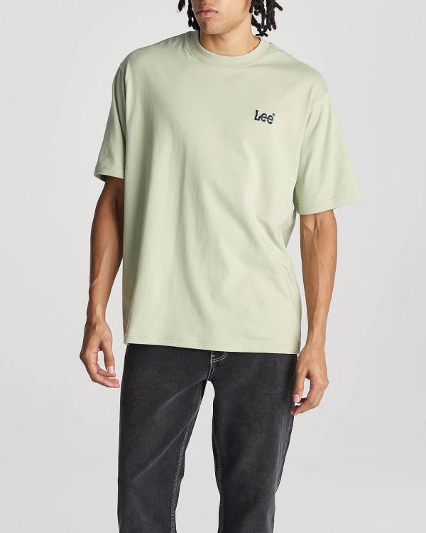 Lee - Twitch Baggy Tee - T-Shirts & Singlets (GREEN) Twitch Baggy Tee