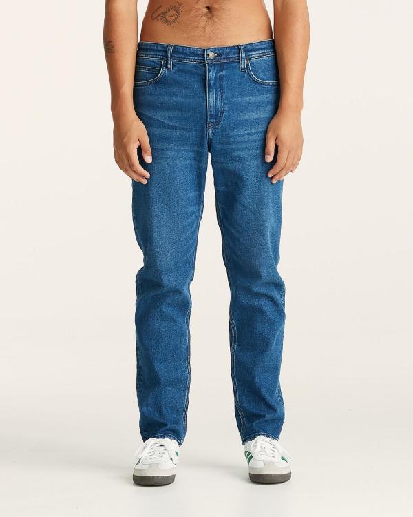 Lee - Z Three Relaxed Tapered Jean - Relaxed Jeans (BLUE) Z-Three Relaxed Tapered Jean