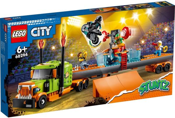 LEGO City - 60294 Stunt Show Truck - Playsets & Accessories (Multi) 60294 Stunt Show Truck