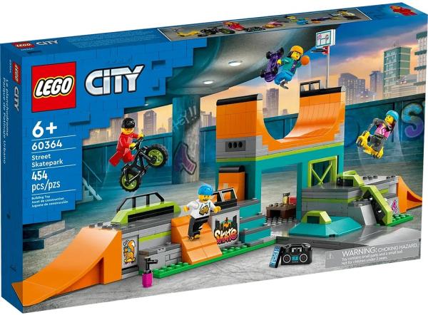 LEGO City - 60364 Street Skate Park - Lego (Multi) 60364 Street Skate Park