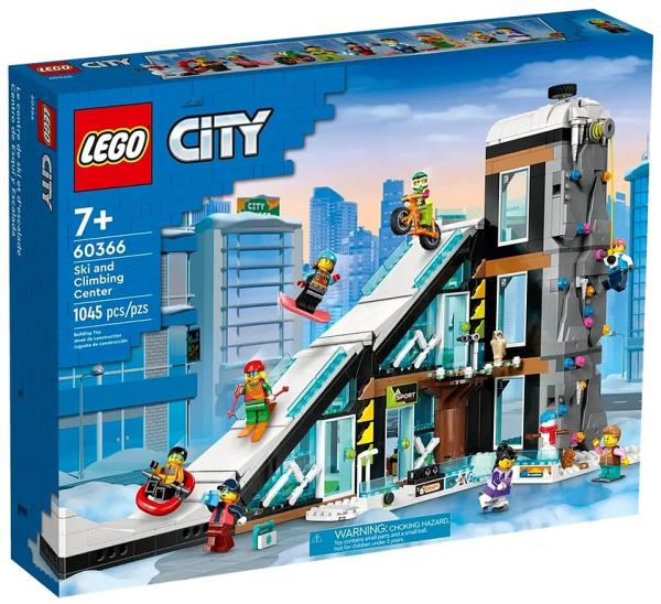 LEGO City - 60366 Ski and Climbing Center - Lego (Multi) 60366 Ski and Climbing Center