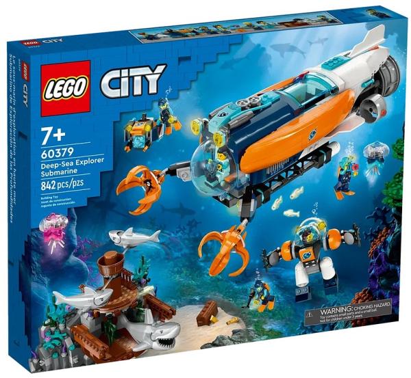 LEGO City - 60379 Deep Sea Explorer Submarine - Lego (Multi) 60379 Deep-Sea Explorer Submarine