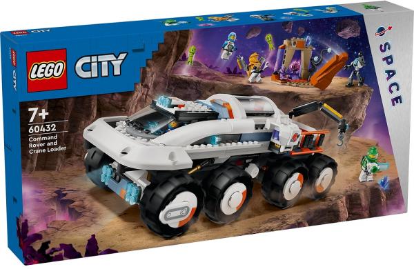 LEGO City - 60432 Command Rover and Crane Loader - Lego (Multi) 60432 Command Rover and Crane Loader