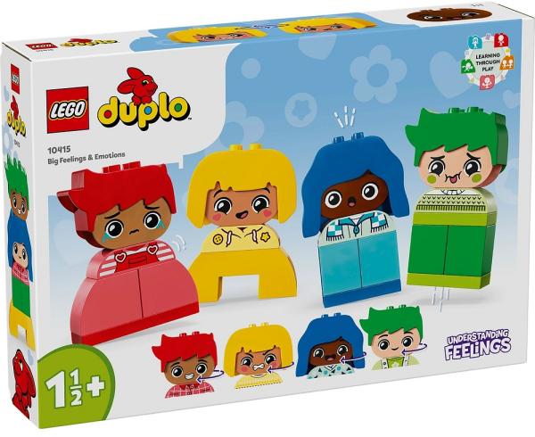 LEGO DUPLO - 10415 Big Feelings & Emotions - Lego (Multi) 10415 Big Feelings & Emotions