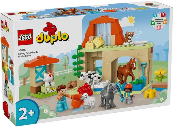 LEGO DUPLO - 10416 Caring for Animals at the Farm - Lego (Multi) 10416 Caring for Animals at the Farm