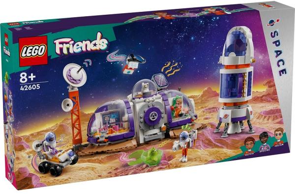 LEGO Friends - 42605 Mars Space Base and Rocket - Lego (Multi) 42605 Mars Space Base and Rocket