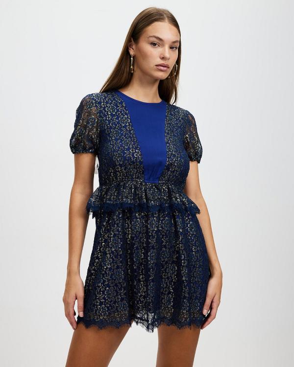 LENNI the label - Twilight Dress - Dresses (Navy & Gold) Twilight Dress