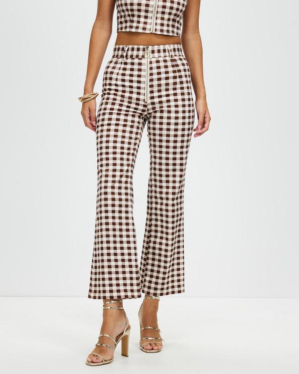 LENNI the label - Xeno Pants - Pants (Plaid) Xeno Pants