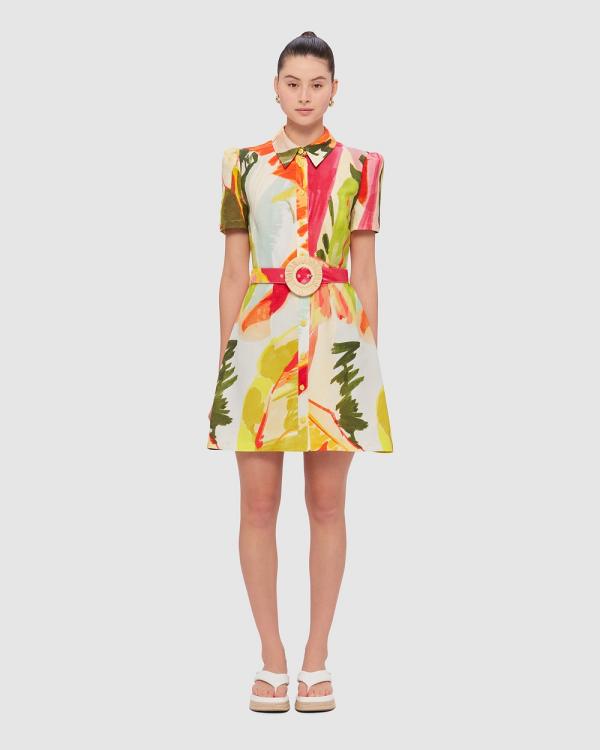 LEO LIN - Bronte Mini Dress   Rainforest Print - Dresses (Rainforest Print) Bronte Mini Dress - Rainforest Print