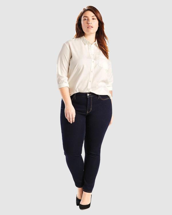 Levi's Curve - 311 Shaping Skinny Jeans (Plus Size) - Jeans (Darkest Sky) 311 Shaping Skinny Jeans (Plus Size)