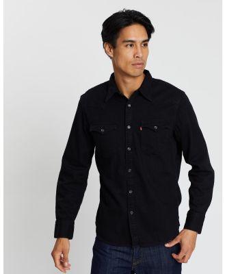 Levi's - Barstow Western Standard Shirt - Casual shirts (Black Denim Rinse) Barstow Western Standard Shirt