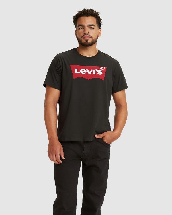 Levi's - Graphic Set In Neck T shirt - T-Shirts & Singlets (Black) Graphic Set-In Neck T-shirt