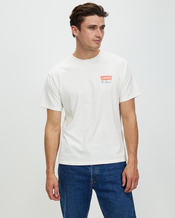 Levi's - Vintage Fit Graphic Tee - T-Shirts & Singlets (Hive White) Vintage Fit Graphic Tee