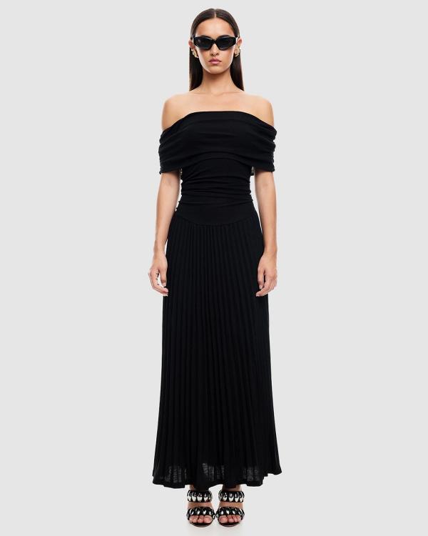 Lioness - Field Of Dreams Maxi Dress   ICONIC EXCLUSIVE - Dresses (Black) Field Of Dreams Maxi Dress - ICONIC EXCLUSIVE