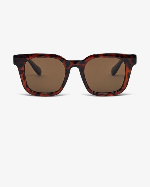 Local Supply - BKK Sunglasses - Square (red-brown) BKK Sunglasses