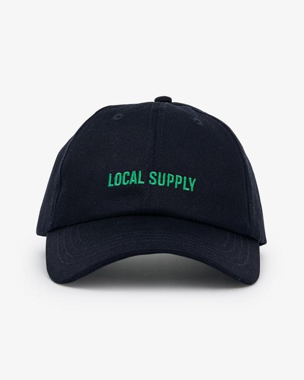 Local Supply - Logo Cap - Novelty Gifts (black) Logo Cap