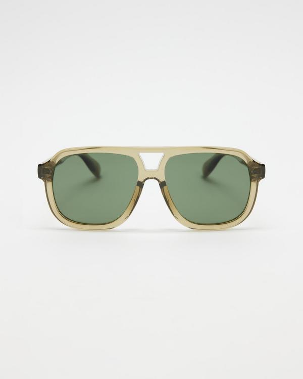 Local Supply - MXP Sunglasses - Square (Polished Ochre) MXP Sunglasses