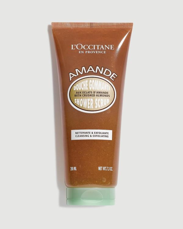 L'Occitane - Almond Shower Scrub 200ml - Beauty (200ml) Almond Shower Scrub 200ml