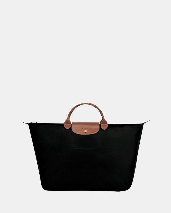Longchamp - Le Pliage Original Travel Tote Bag   Small - Bags (Black) Le Pliage Original Travel Tote Bag -