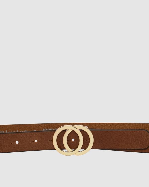 Loop Leather Co - Brittany - Belts (Brandy Tan) Brittany