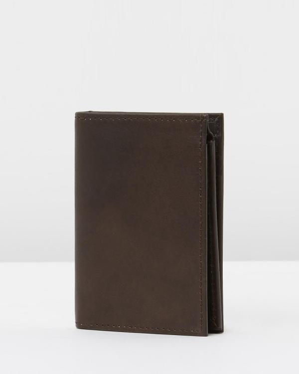 Loop Leather Co - Old Bill - Wallets (Choc) Old Bill