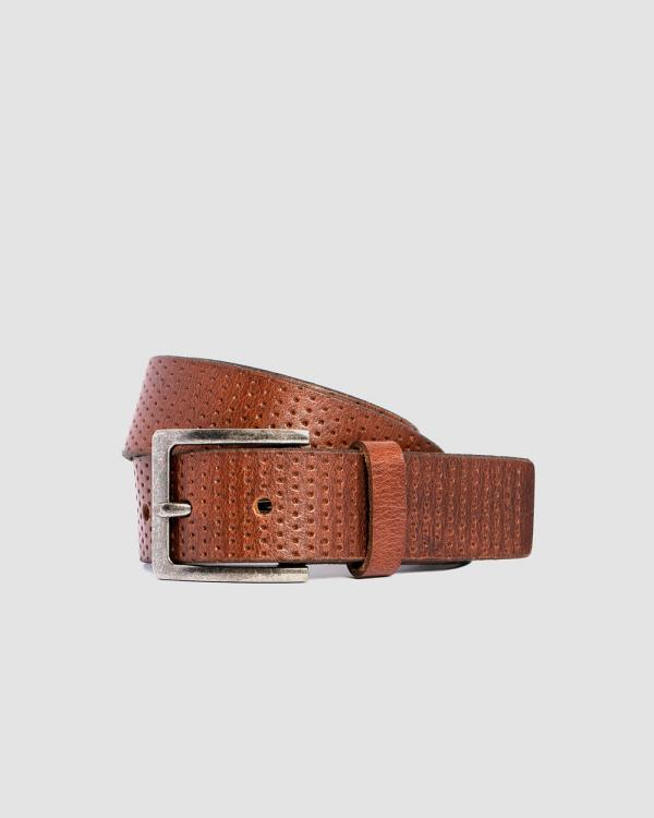 Loop Leather Co - Stanley - Belts (Diesel Tan) Stanley