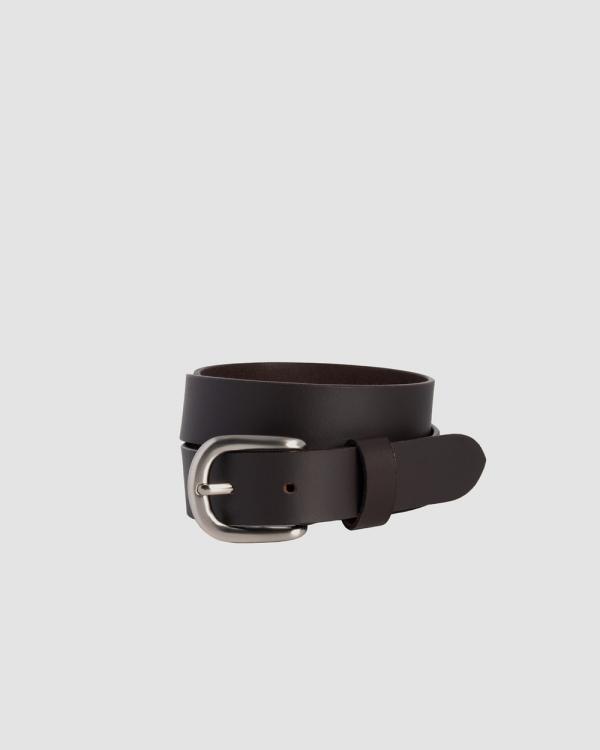Loop Leather Co - Toby - Belts (Chocolate) Toby