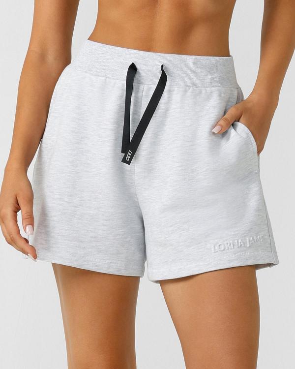 Lorna Jane - Everyday Essential Sweat Shorts - Shorts (Grey Marl) Everyday Essential Sweat Shorts