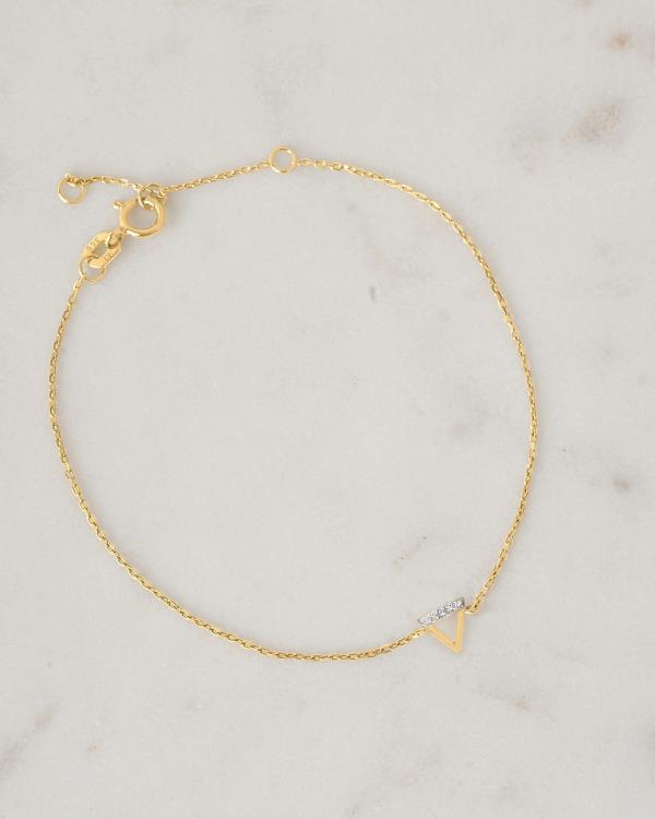 Luna Rae - Solid Gold   Water Element Bracelet - Jewellery (Gold) Solid Gold - Water Element Bracelet
