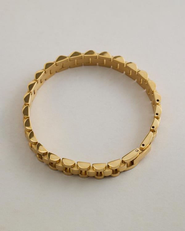 Luv Aj - Timepiece Bracelet - Jewellery (Gold) Timepiece Bracelet