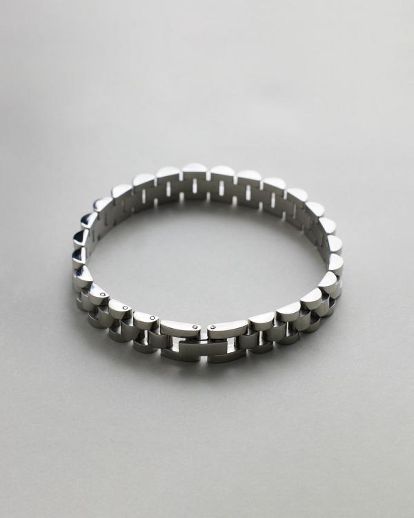 Luv Aj - Timepiece Bracelet - Jewellery (Silver) Timepiece Bracelet