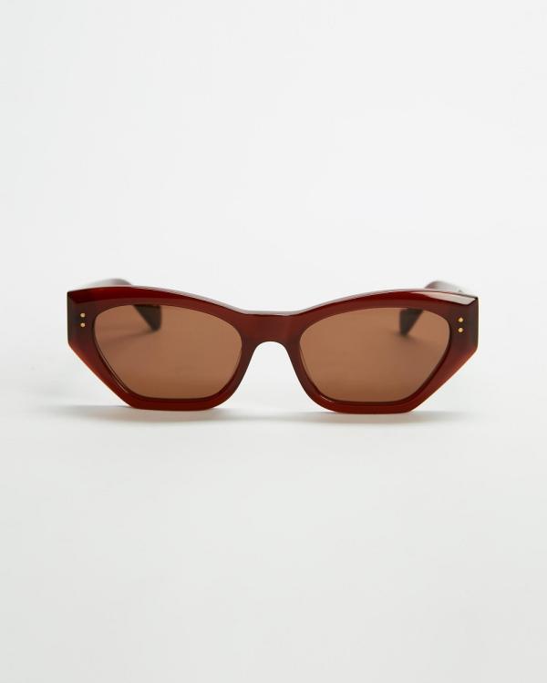 Luv Lou - Sydney - Sunglasses (Chocolate) Sydney