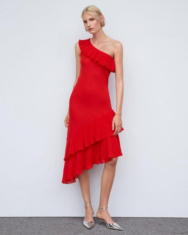 M.N.G - Oley Dress - Dresses (Red) Oley Dress