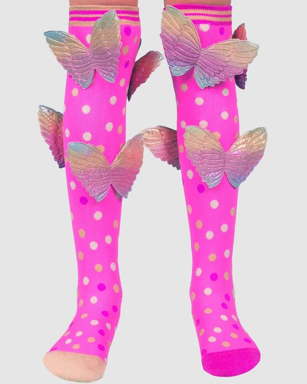 MADMIA - Butterfly Socks   Kids - Knee High Socks (Multi) Butterfly Socks - Kids