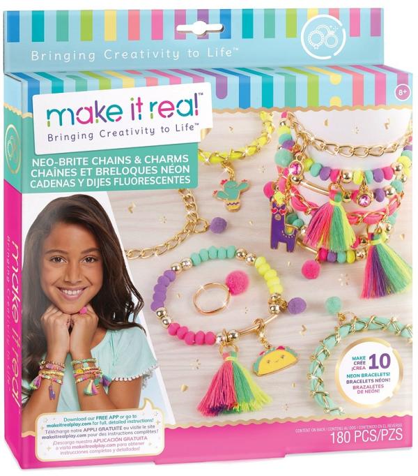 Make It Real - NeoBrite Chains Charms - Activity Kits (Multi) NeoBrite Chains Charms