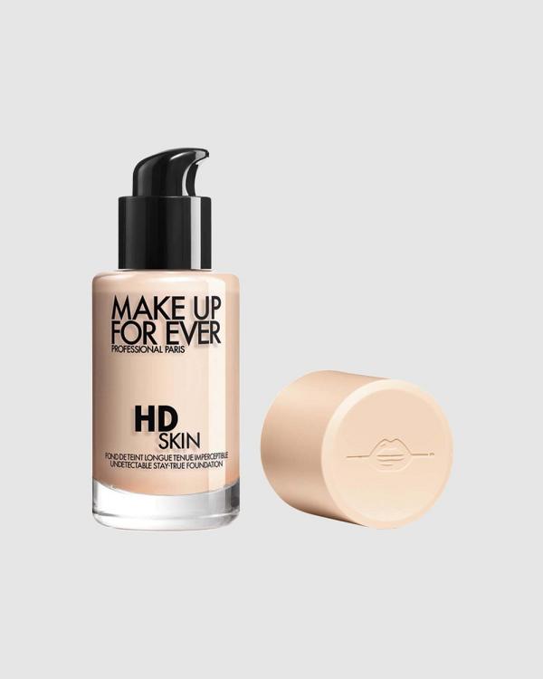 MAKE UP FOR EVER - HD Skin Foundation - Beauty (1R02 - Cool Alabaster) HD Skin Foundation