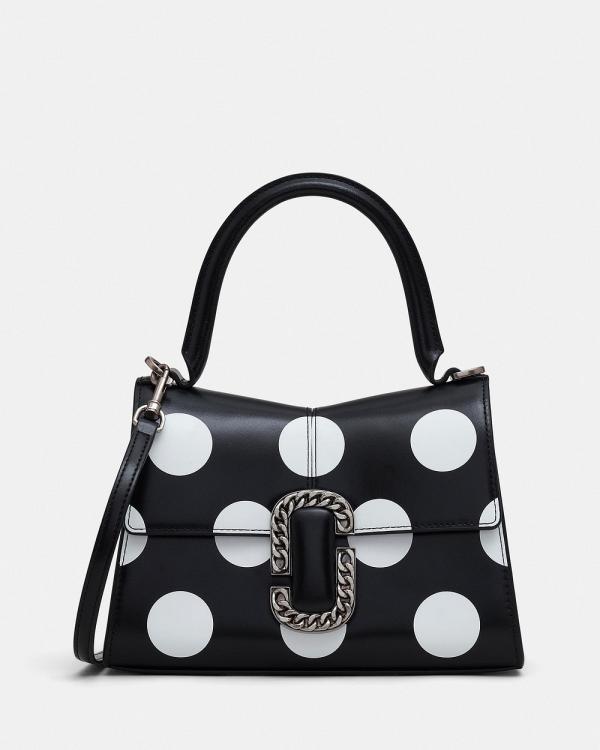 Marc Jacobs - The Top Handle - Handbags (Black & White) The Top Handle