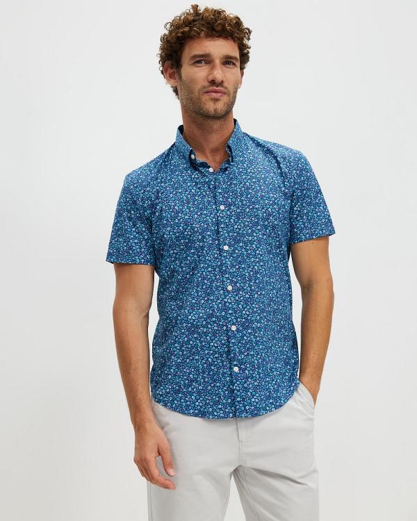 Marcs - Come Together Shirt - Casual shirts (Blue Multi) Come Together Shirt