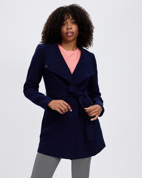 Marcs - Ruby Felted Wool Coat - Coats & Jackets (Midnight Marle) Ruby Felted Wool Coat