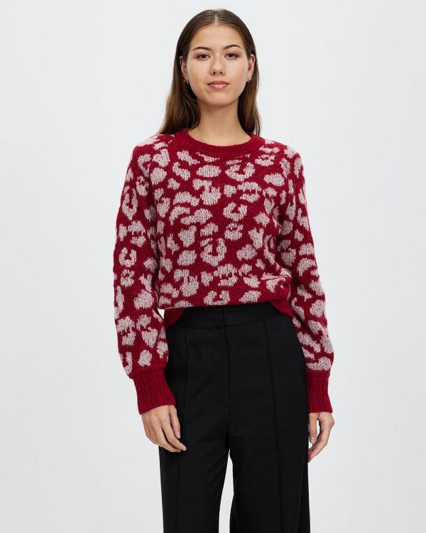 Marcs - Wild Thing Knit Jumper - Jumpers & Cardigans (Red Multi) Wild Thing Knit Jumper
